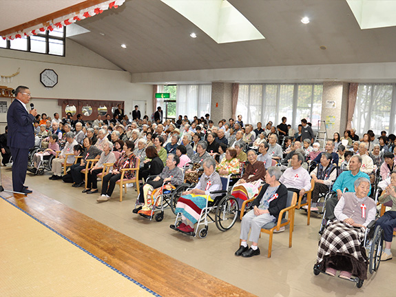 写真：2019年度敬老会の様子